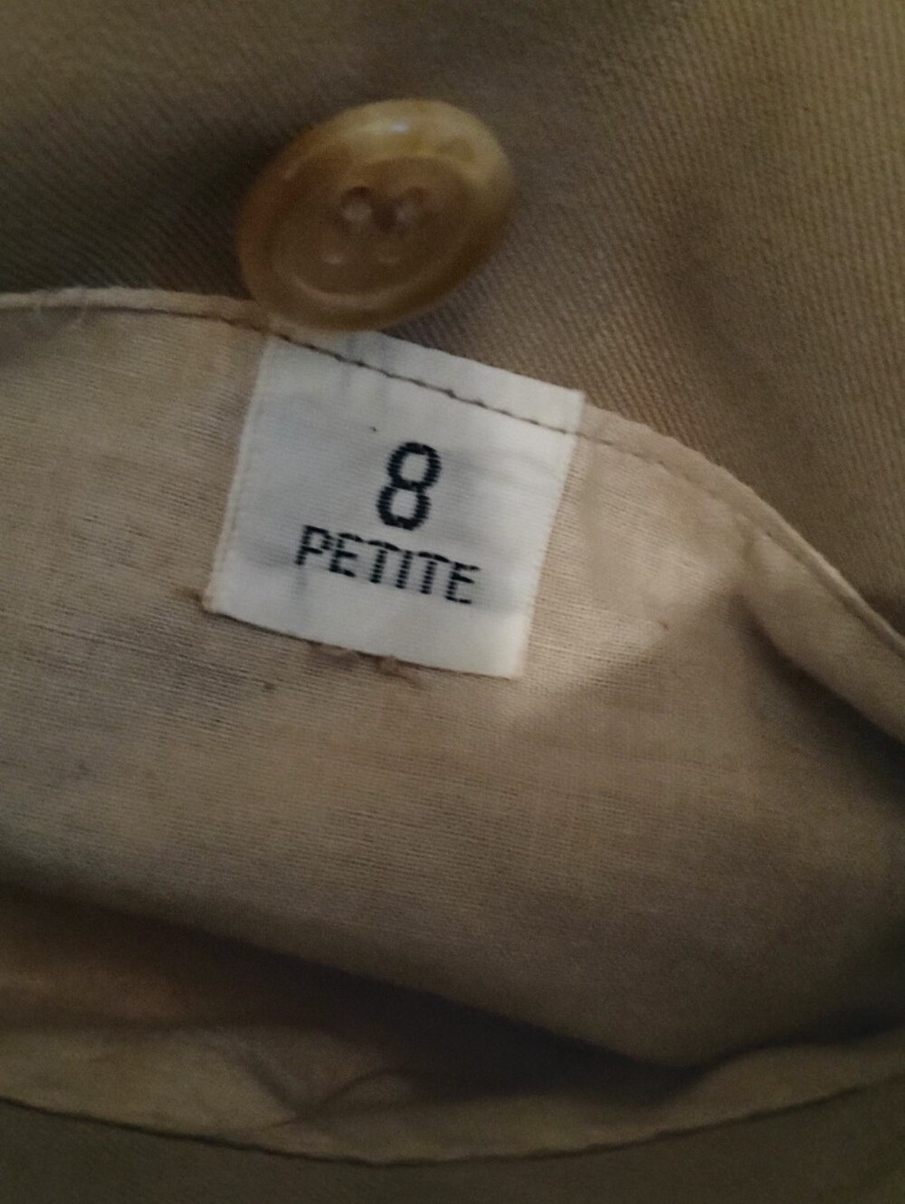Vintage Burberry  Double-Breasted Trench Coat with Signature Check Lining - Picture 11 of 11
